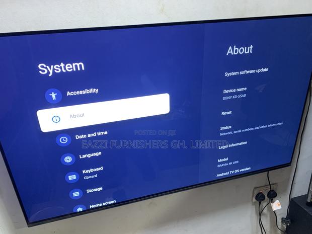 Sony Oled Bravia Kd-55a8 Smart 55 Inche Uhd HDR 120 Hz Tv · Photo 3