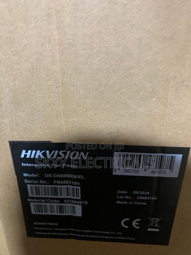 Hikvision 86inches Interactive Flat Panel Ds-D5b86rb/El · Photo 4