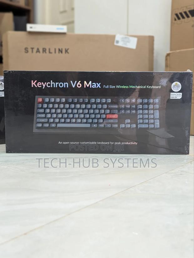 Keychron V6 Max Wireless Custom Mechanical Keyboard