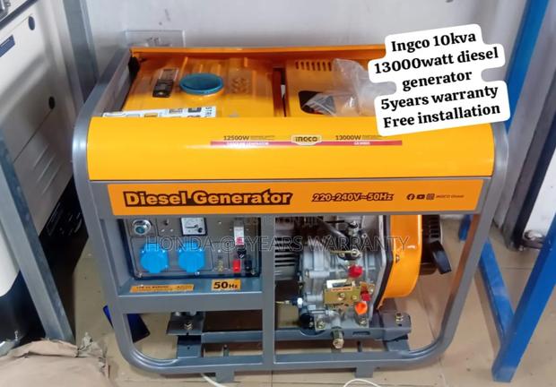 Skeleton Ingco 10kva 13000watt Diesel Generator Silent 10kva · Photo 2