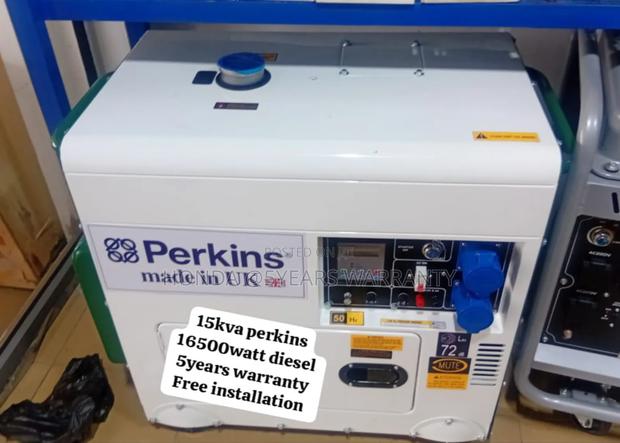 Only One Standard Perkins 15kva 16500watt Diesel Generator · Photo 2