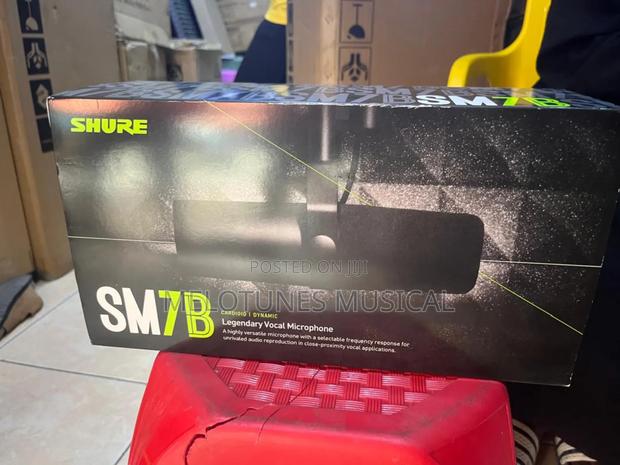 Shure Sm7b Cardioid Dynamic Vocal Microphone · Photo 3