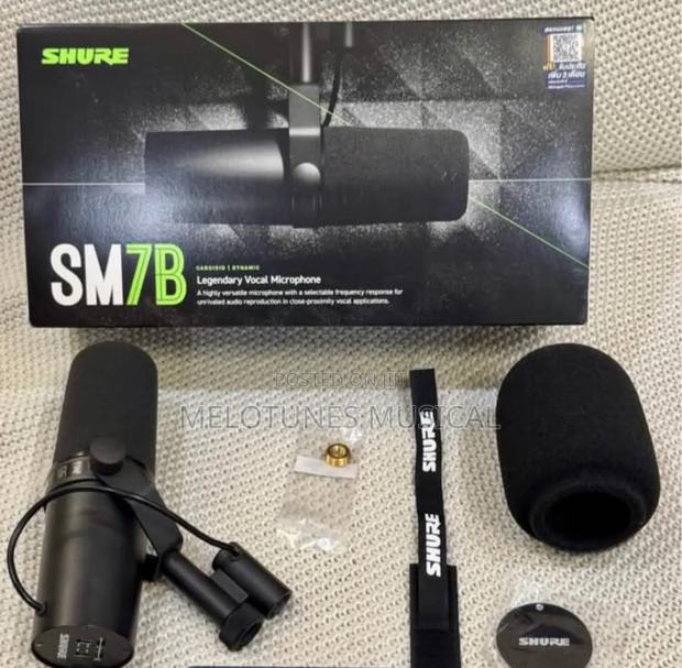 Shure Sm7b Cardioid Dynamic Vocal Microphone · Photo 4