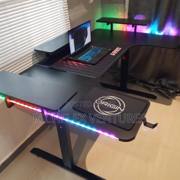 RGB Pro Gaming Office Studio Desk · Photo 3