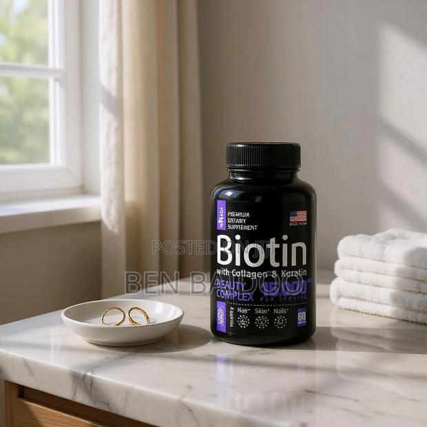 Biotin Hair Growth Supplement (For Hair Vitality) · Photo 2