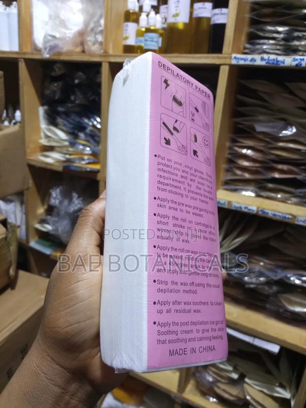 Depilatory Paper for Hair Waxing photo 2