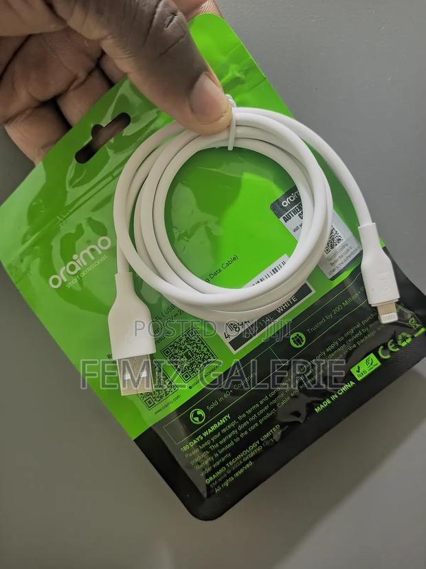 Oraimo Robustline 2a Usb-a-to-Lightning 1m Cable · Photo 4