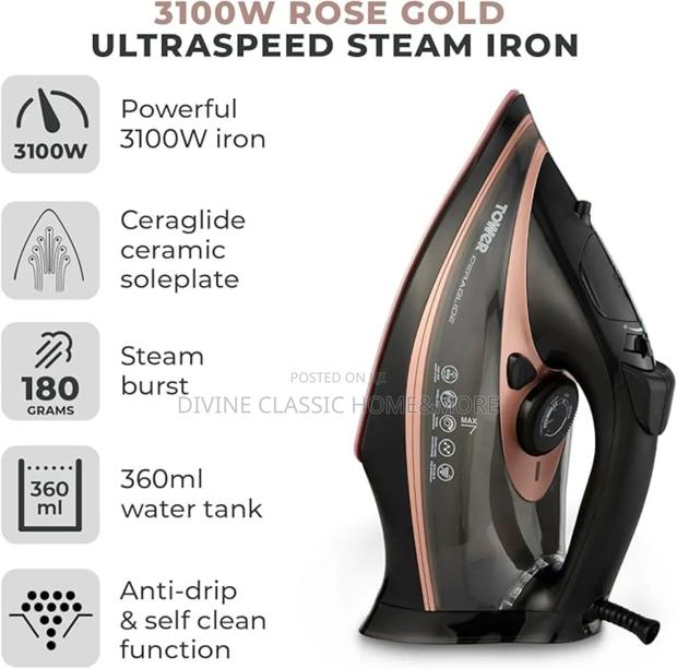 Tower Ultraspeed Steam Iron 3100watt photo 2