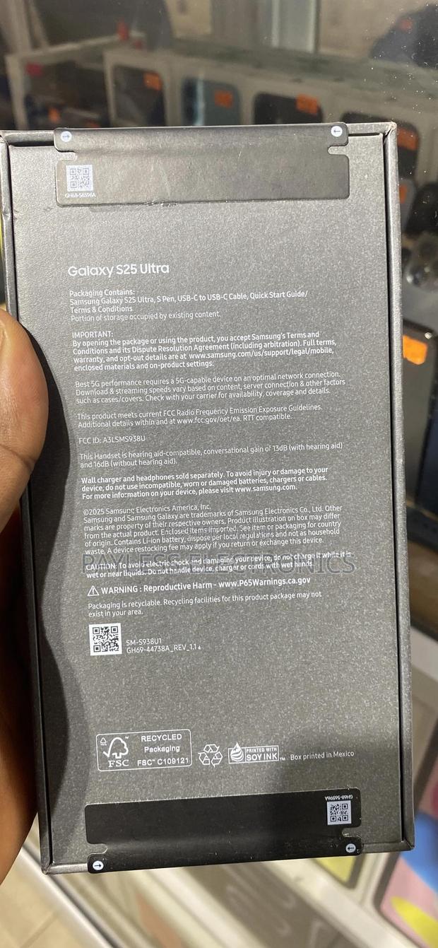 New Samsung Galaxy S25 Ultra 512 GB Blue photo 3