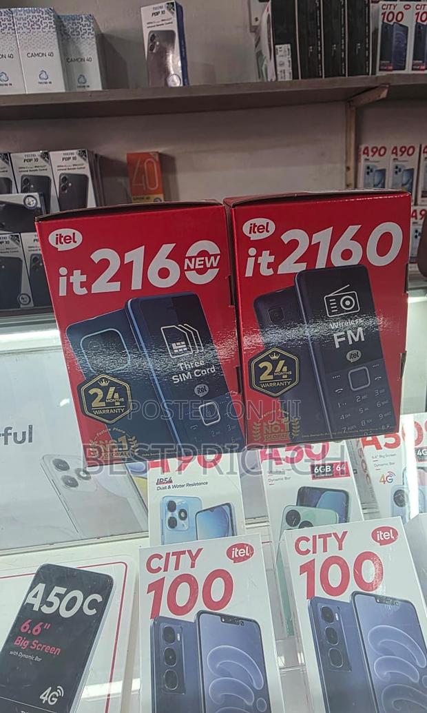 New Itel it2160 Black