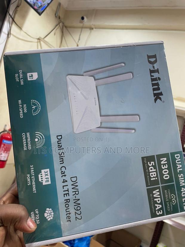 D-Link 4g Lte Wifi Antenna Router DWR-922