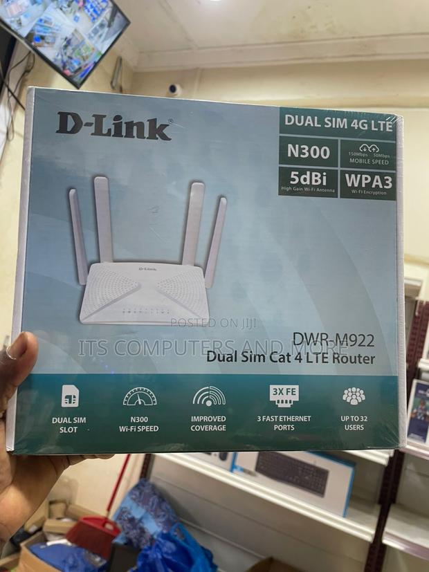 D-Link 4g Lte Wifi Antenna Router DWR-922 photo 2