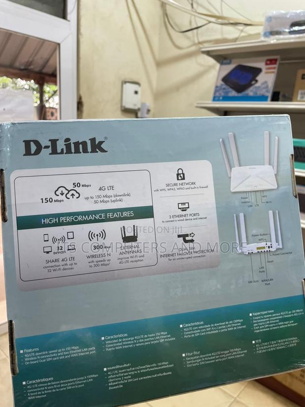 D-Link 4g Lte Wifi Antenna Router DWR-922 photo 3