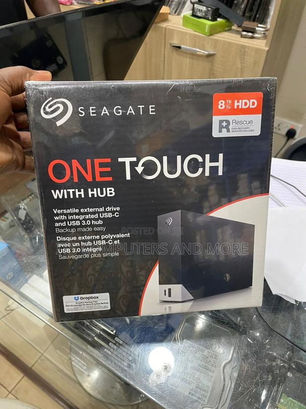 8tb Seagate One Touch External HDD photo 2