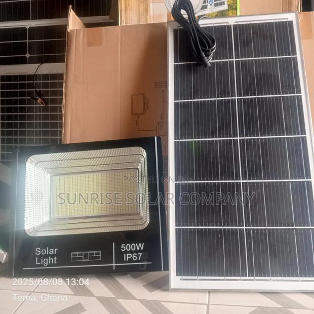 Solar Floodlight 500w photo 4