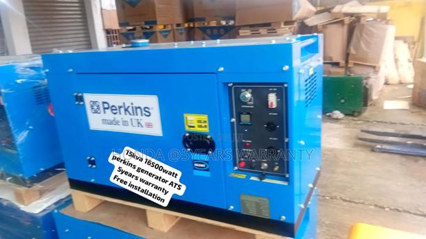 Electric Start Generator Fully Ats Perkins 15kva 16500watt · Photo 2