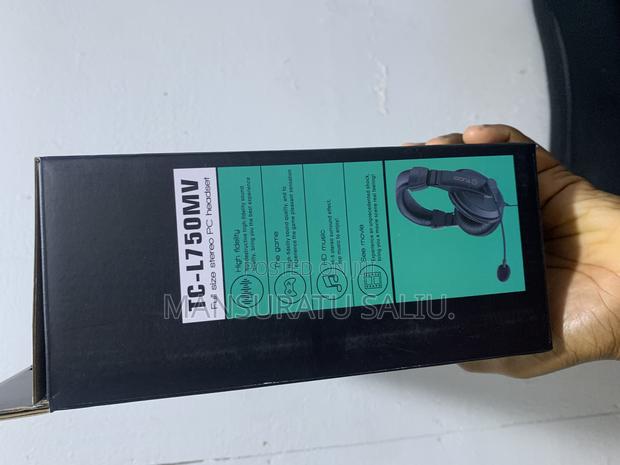 Tc- L750mv Full Size Stereo Pc Headset photo 4