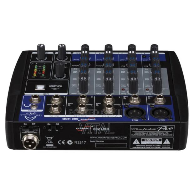 Sound Card Mixer Wharfedale Pro Connect 802 Usb Mixer photo 3