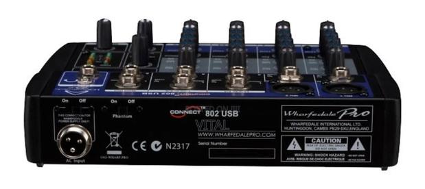 Sound Card Mixer Wharfedale Pro Connect 802 Usb Mixer photo 5