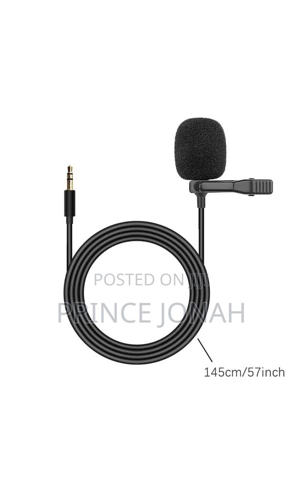 Clip-on Mini Mic Microphone 3.5mm Lavalier Lapel · Photo 3