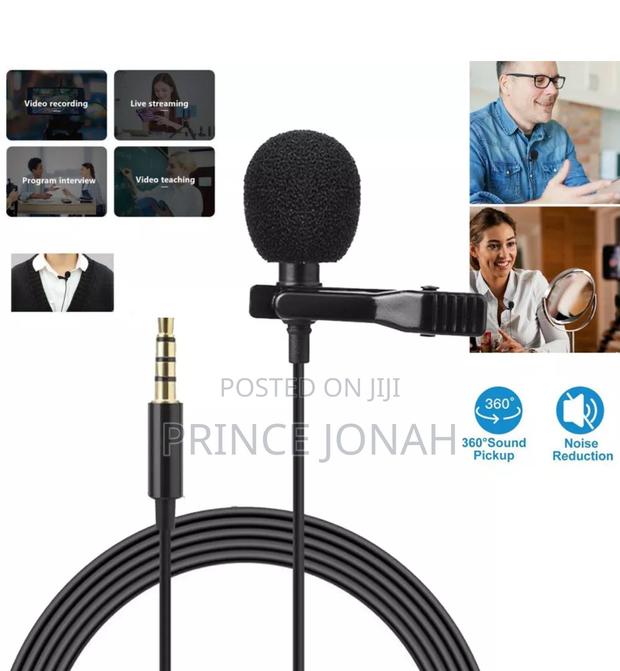 Clip-on Mini Mic Microphone 3.5mm Lavalier Lapel · Photo 4