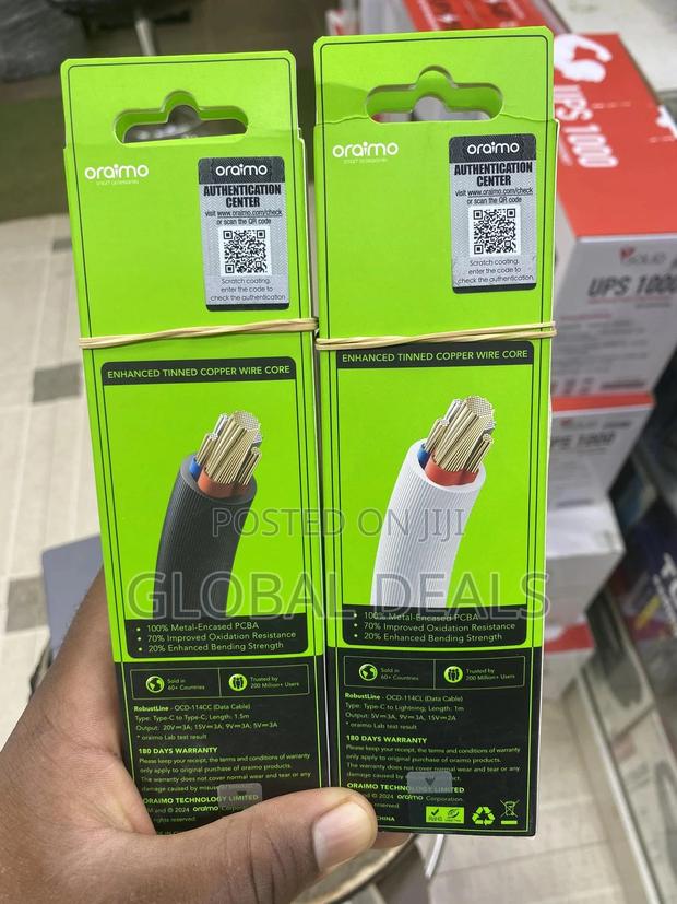 Original Oraimo Apple Cable photo 2