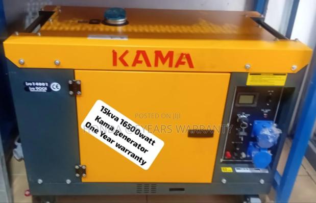 Clean and Stable Power Kama 15kva 16500wax Diesel Generator · Photo 2