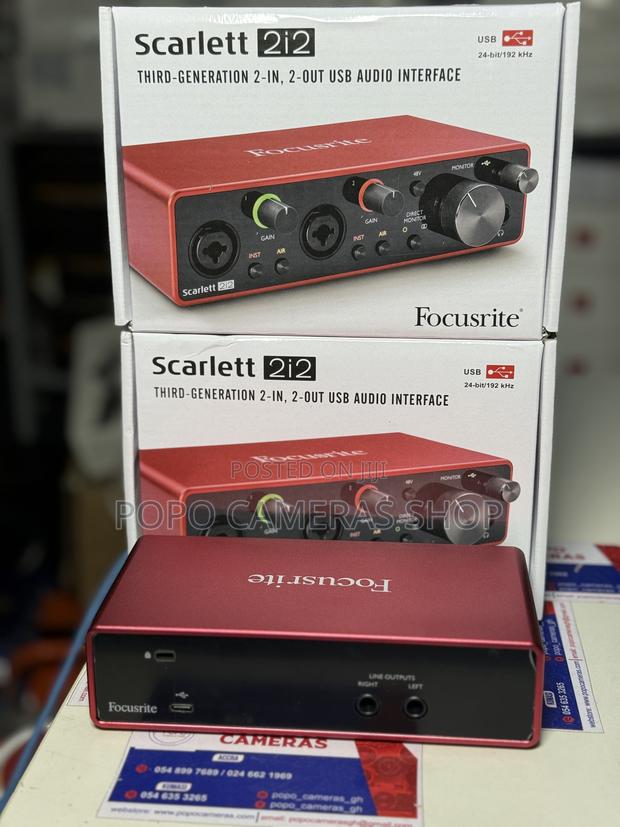 Focusrite Scarlett 2i2 3rdgen 2-In,2-Out Usb Audio Interface · Photo 4