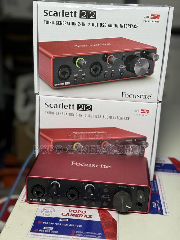 Focusrite Scarlett 2i2 3rdgen 2-In,2-Out Usb Audio Interface · Photo 3