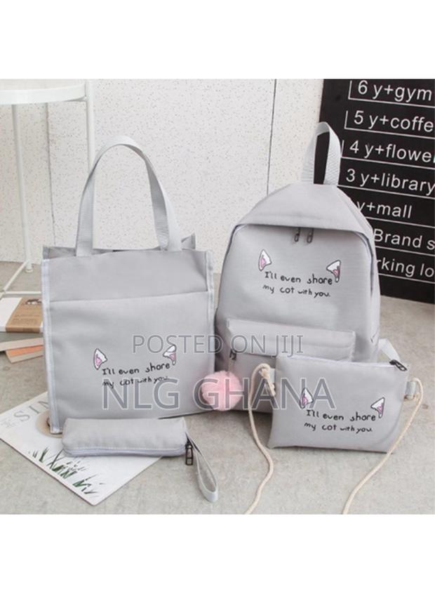 4pcs Casual Student School Backpack Set Tote. Tvx27690 · Photo 4