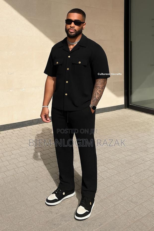 High Quality Turkish Black Men Top N Down Available in Stock · Photo 3