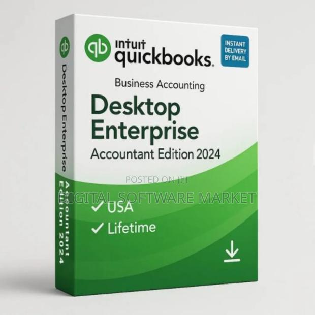 Genuine Quickbooks Enterprise 2024 6 Users Lifetime License · Photo 2