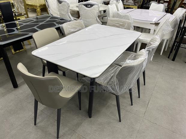 Marble Dining Tables 6 Chairs photo 2