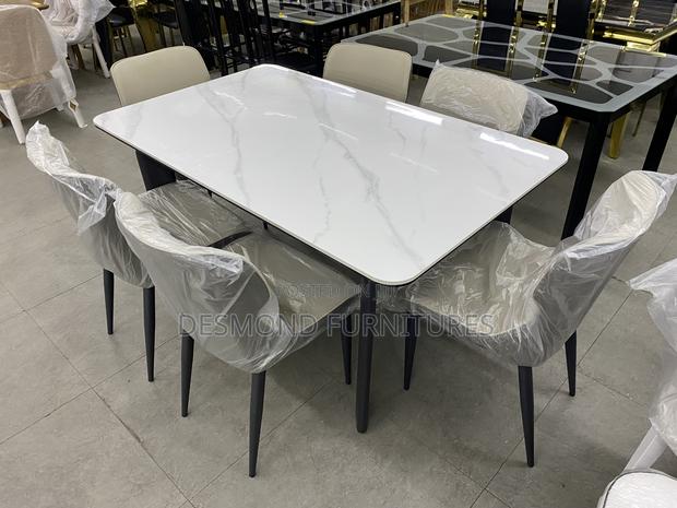Marble Dining Tables 6 Chairs photo 4