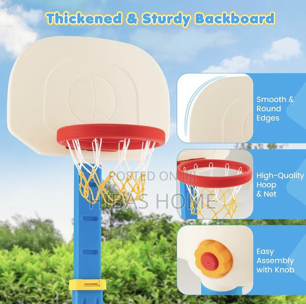 Height Adjustable Kids Basket Ball Stand 152*53*45cm photo 4