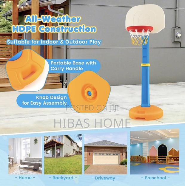 Height Adjustable Kids Basket Ball Stand 152*53*45cm photo 7
