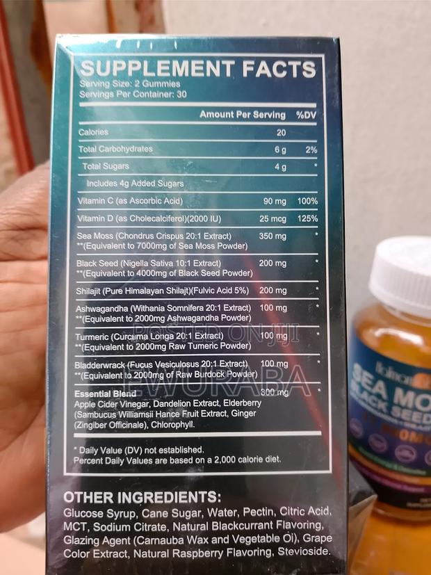 Sea Moss Gummies photo 2