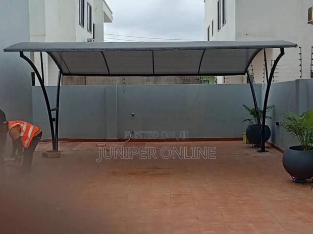 Car Port 2in1 Black Grey photo 2