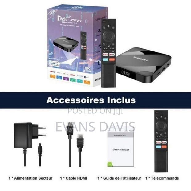 Android 14 Tv Box / Set Up Box 4gb Ram 64gb Storage · Photo 3