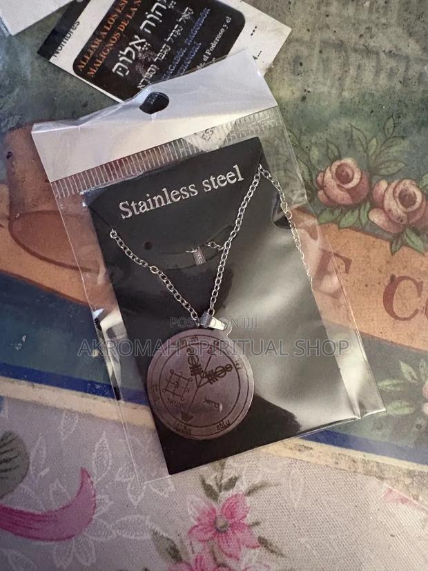King Solomon Fourth Pentacle of Jupiter Wealth Necklace photo 4