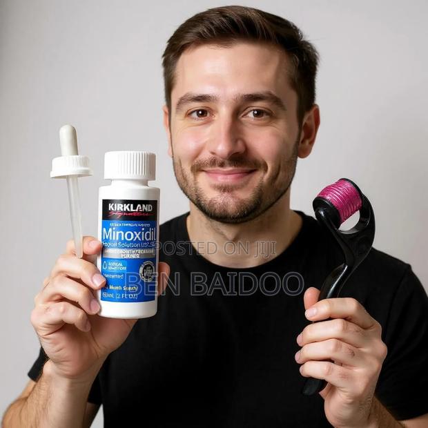 Kirkland Minoxidil and Derma Roller for Stronger Hair Strand · Photo 2