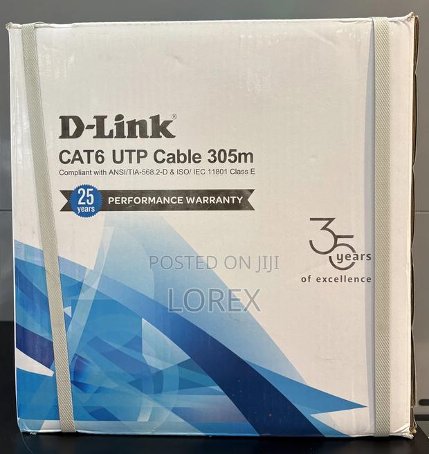 D-Link Cat6 Network Utp24awg Cable Copper NCB-C6ugryr-305-24 · Photo 4