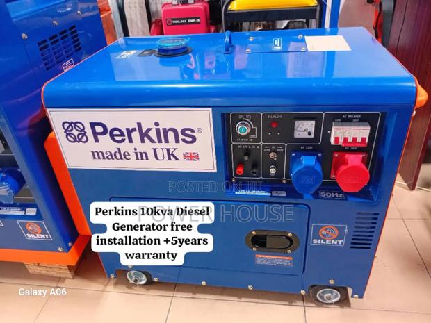 The Idea Machine Perkins 10kva Diesel Generator Silent · Photo 2