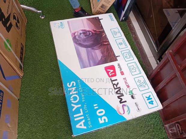 Ailyons 50inch Smart Tv Sleek and Modern Design · Photo 4