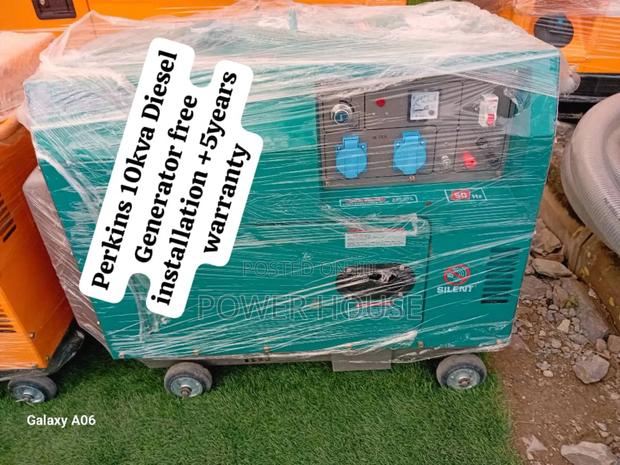 Prompt Lab Perkins Diesel Generator 10kva Silent · Photo 2