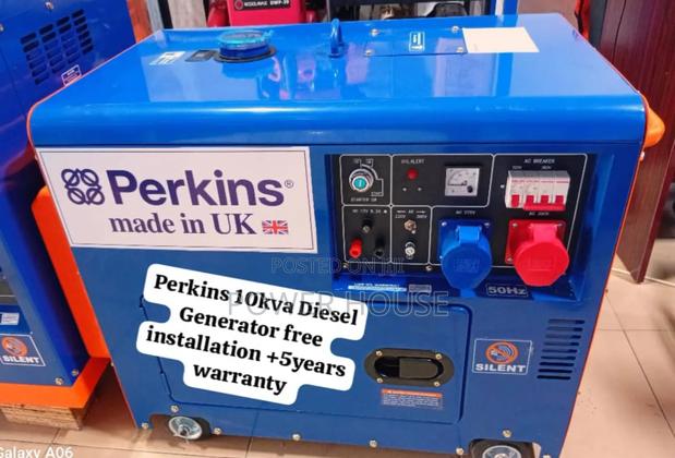 Think Trek Perkins Diesel Generator 10kva Silent · Photo 2
