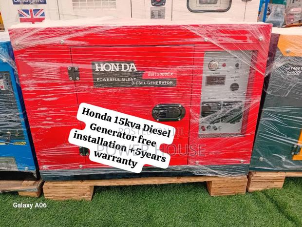 The Idea Cauldron Honda Diesel Generator 15kva Silent · Photo 2