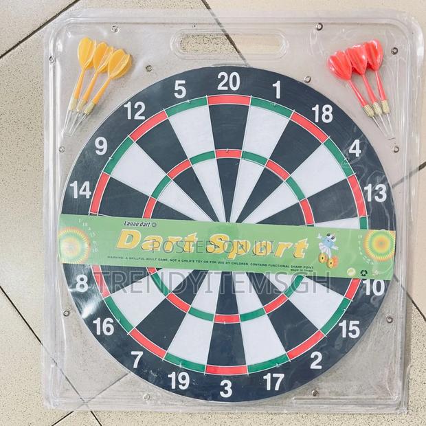 17 Inches Double Sided Dartboard Game · Photo 3