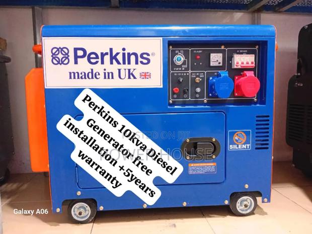 Data Drive Ideas Perkins Diesel Generator 10kva Silent · Photo 2