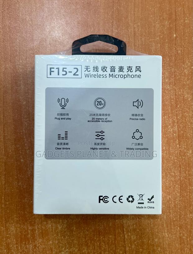 2 in 1 Wireless Lapel Microphone for iPhone Android- F15-2 · Photo 4